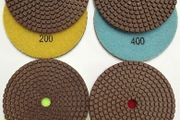 100mm,4" Copper Wet Diamond Polishing Pads 4PC SET