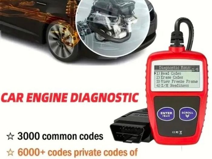 Diagnostic OBD2 Scanner Tool Clear Engine lights & Erase fault codes.