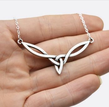 Vintage Style Celtic Knot Necklace - nice gift