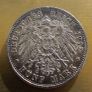 Germany 5 Mark  Silver coin Image 2
