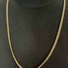 gold plated necklace