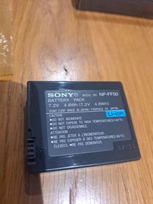 Sony battery pack 7.2V NP-FF50 (x2)