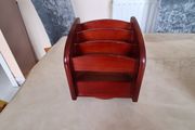 Wooden Swivel Letter Rack