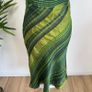 Green halter midi dress Size UK12 Image 6