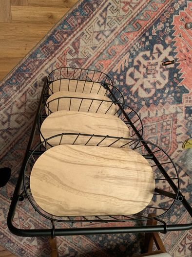 Large 3 Tier Storage / Plant Stand | Metal & Wood (Like New)