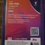 Virgil Van Dijk Topps PL Auto 2025/26 032/150 Liverpool FC Image 2