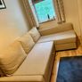 IKEA 3-Seater Sofa Bed with Storage Beige Image 2
