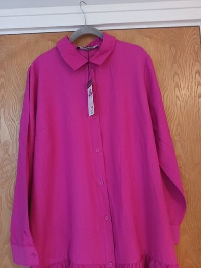 Primark  Cerise  Pink  Dress. Size 18.  B.N.W.T