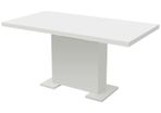 Extendable Dining Table High Gloss White
