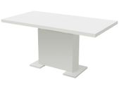 Extendable Dining Table High Gloss White
