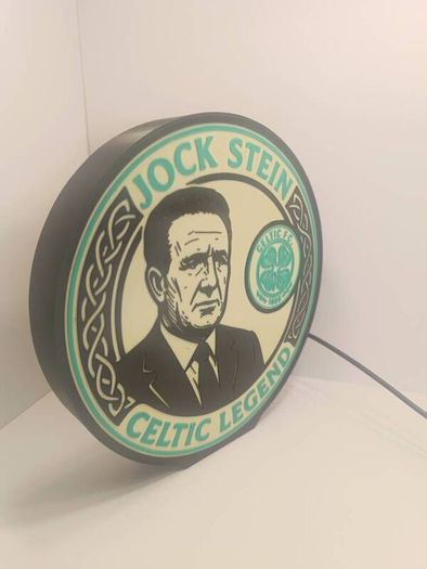 Jock Stein Celtic Lightbox
