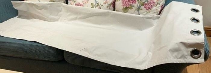 100% Blackout Curtain Lining, two pairs