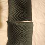 Dark Green Cushions and Blanket Image 2
