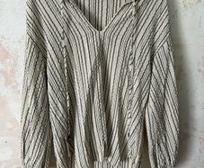 Free People Boho Striped Long Sleeve Tunic Blouse | Size XS