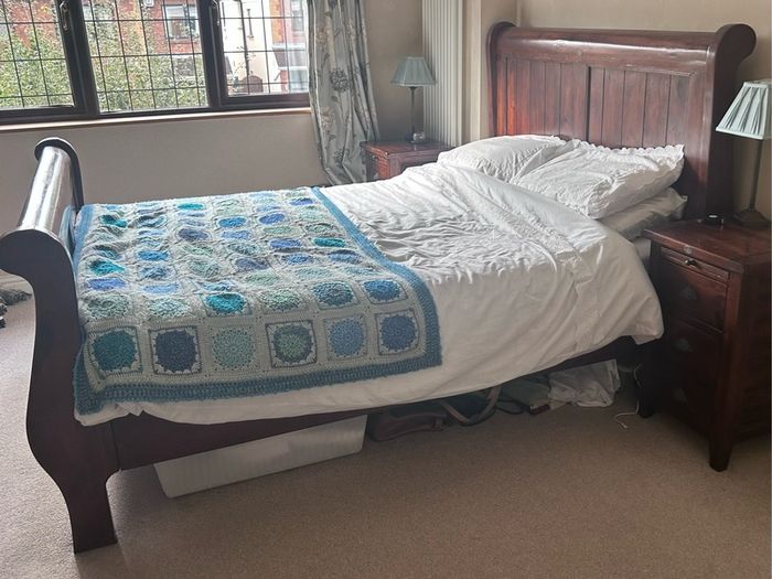 King Size Sleigh Bed Bedroom Suite