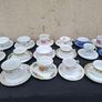 20 china tea cups and saucers postage possible Image 3