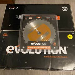 Evolution R255SMS-DB 255mm Electric Double-Bevel Sliding Multi-Material Mitre Saw
