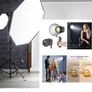 RaLeno 80W LED Studio Video Light, Continuous Lighting with 5600K 7200Lux1M CRI 95+ Brightness Adjustable, Bowens Mount and Efficiency Cooling Fan Image 8