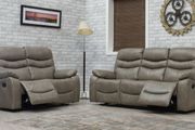 New Taupe Leather Recliner 3+2 Set