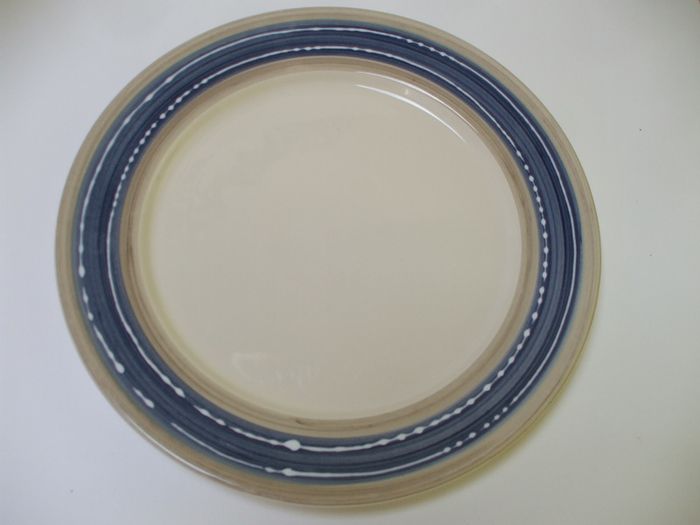 SALE!  Set of 3 Large Pottery Serving Plates