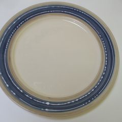 SALE!  Set of 3 Large Pottery Serving Plates