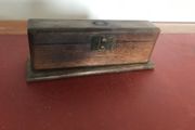 Antique Wooden Box - Perfume Bottles ??