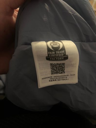Arc'teryx Proton synthetic hoody