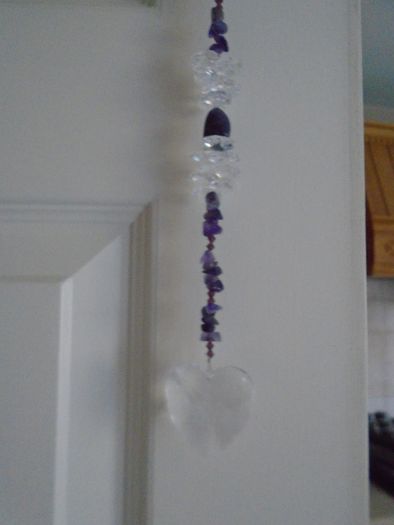 Suncatcher,Window decor,Home decor,Gift,February Birthstone,Amethyst