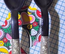 sterling silver salad servers