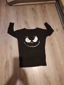 black jack skellington top