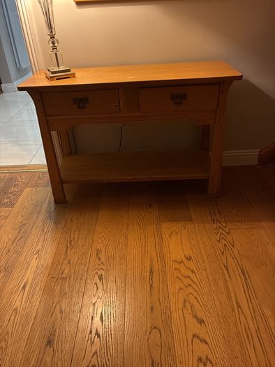 mirror and dresser