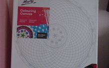 Colouring canvas, art supplies, Mont Marte canvas,Craft