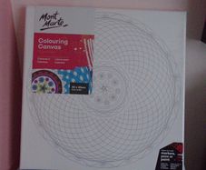 Colouring canvas, art supplies, Mont Marte canvas,Craft