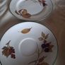 Royal Worcester "Evesham" trios Image 3