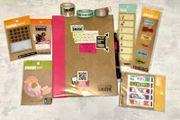 K&amp;Company SMASH Pretty Pink Style Junk Journal Scrapbook Memory Book ALL SET NEW