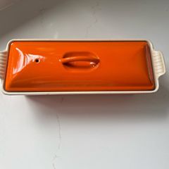le creuset cast iron terrine with press