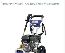 RATO 220 Bar Petrol Pressure Washer