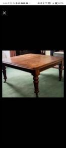 Mahogany table
