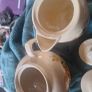 Vintage Carrigware Teapot,Coffee Pot and Resting Plate Image 5