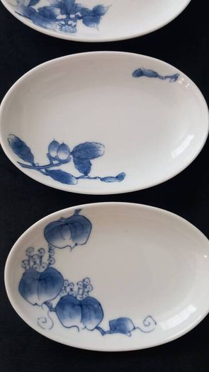 5 Oriental Blue and White Dishes