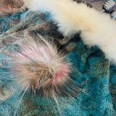 Fur handbag