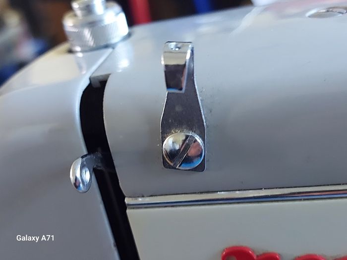 Novum Electric Sewing Machine with Sew-Tric Motor with Pedal and power supply, Round Pin Plug, A true Blast from the Past
