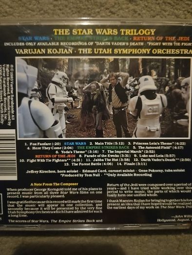 John Williams - The Star Wars Trilogy.