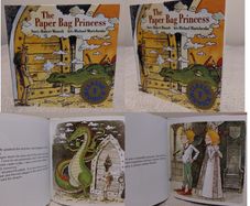 The paper bag princess by Robert N. Munsch Hardback book