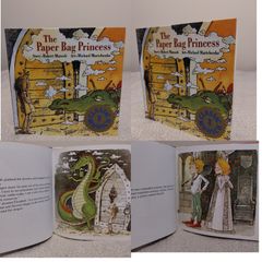 The paper bag princess by Robert N. Munsch Hardback book