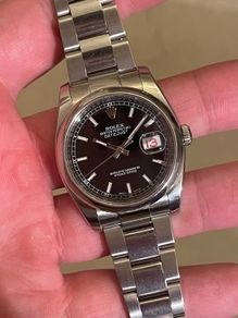 Rolex Datejust 36mm Black Dial ref. 116200 Watch Only