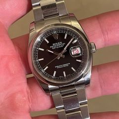 Rolex Datejust 36mm Black Dial ref. 116200 Watch Only
