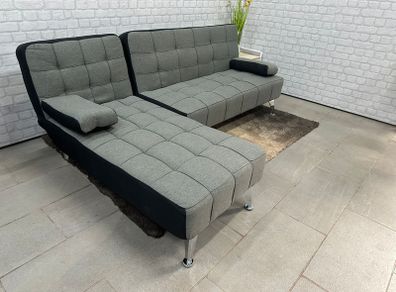 Dark grey fabric Nordic Comfort Chaise Sofa,198cm