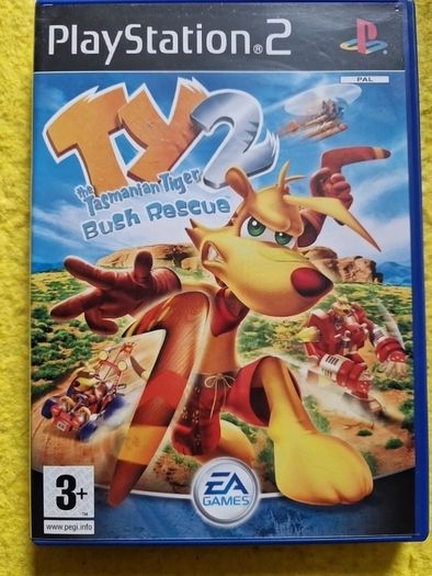 TY 2 The Tasmania Tiger Bush Rescue PlayStation2 Ps2 games Original