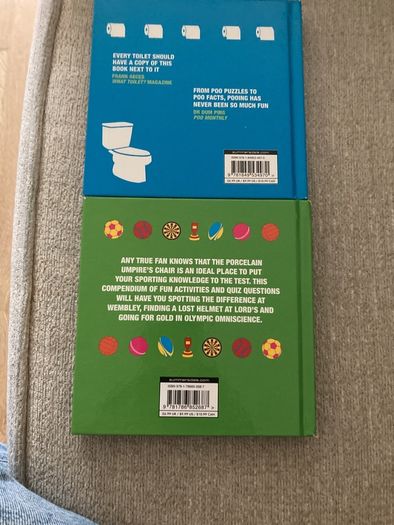 Toilet Humour Books x 2